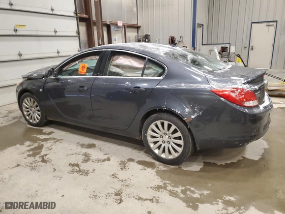 2011 Buick Regal CXL RL2 with VIN 2G4GP5EC8B9189933, listed as a Copart auction lot 88292815 with 0 mi miles and Non Repairable. Bid and sale history available at carsss.com. Image 2.