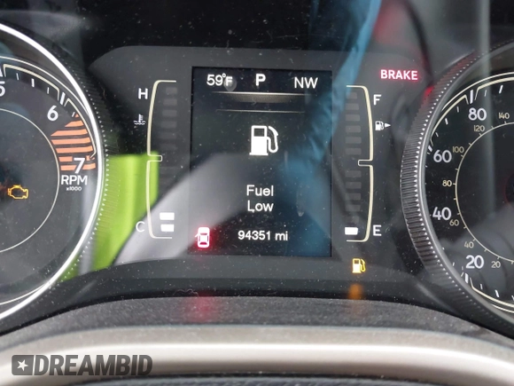 2016 Jeep Cherokee 75th Anniversary with VIN 1C4PJLCB2GW168045, listed as a IAAI auction lot 42191771 with 94,351 mi miles and . Bid and sale history available at DreamBid. Image 16.