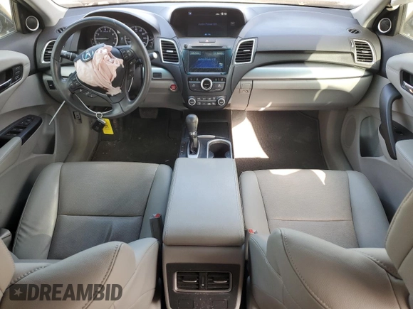 2018 Acura RDX Technology with VIN 5J8TB3H59JL015381, listed as a Copart auction lot 44217845 with 107,766 mi miles and Salvage Title. Bid and sale history available at DreamBid. Image 8.