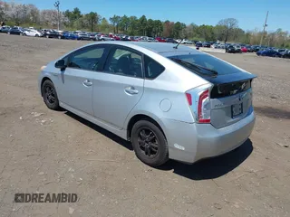 2013 Toyota Prius One with VIN JTDKN3DU4D5665193, listed as a IAAI auction lot 42137373 with 196,469 mi miles. Bid and sale history available at carsss.com. Image 3.