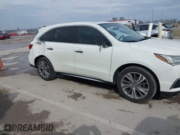 2017 Acura MDX w/Technology Pkg with VIN 5FRYD4H5XHB037230, listed as a IAAI auction lot 41695097 with 79,109 mi miles. Bid and sale history available at carsss.com. Image 6.