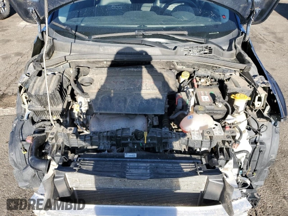 2017 FIAT 500X Lounge with VIN ZFBCFYDB0HP601372, listed as a Copart auction lot 56593345 with 44,962 mi miles and Salvage title. Bid and sale history available at DreamBid. Image 11.
