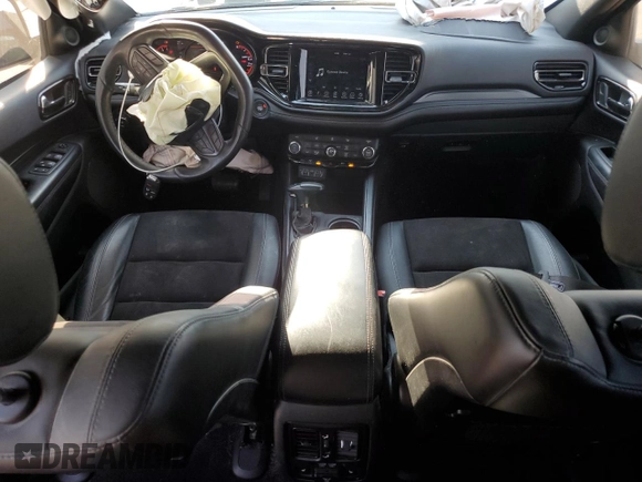 2021 Dodge Durango GT Plus with VIN 1C4RDHDG5MC692889, listed as a Copart auction lot 50168005 with 53,254 mi miles and Salvage Title. Bid and sale history available at DreamBid. Image 8.