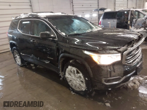 2017 GMC Acadia SLE with VIN 1GKKNSLS8HZ313554, listed as a IAAI auction lot 41575170 with 88,455 mi miles. Bid and sale history available at carsss.com. Image 1.