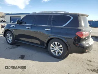 2015 Infiniti QX80 with VIN JN8AZ2NC0F9370883, listed as a Copart auction lot 46711385 with 212,480 mi miles and Clean Title. Bid and sale history available at carsss.com. Image 2.