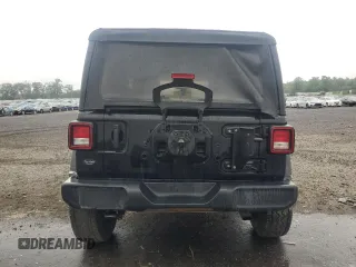 2020 Jeep Wrangler Sport S with VIN 1C4GJXAN7LW343890, listed as a Copart auction lot 63363335 with 74,179 mi miles and Salvage title. Bid and sale history available at DreamBid. Image 6.