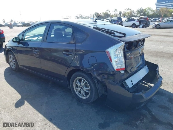 2011 Toyota Prius I with VIN JTDKN3DUXB0286208, listed as a IAAI auction lot 41858933 with 190,127 mi miles. Bid and sale history available at carsss.com. Image 3.