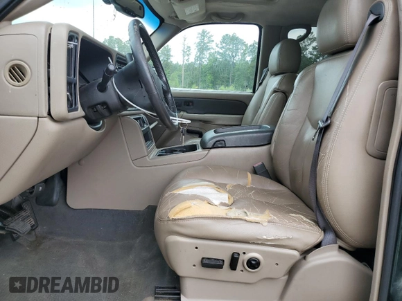2004 Chevrolet Avalanche Z66 with VIN 3GNEC12T74G283063, listed as a Copart auction lot 59161325 with 168,997 mi miles and Salvage title. Bid and sale history available at DreamBid. Image 7.