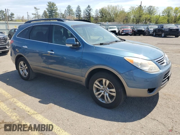 2012 Hyundai Veracruz Limited with VIN KM8NUDCC8CU198861, listed as a Copart auction lot 54403415 with 256,784 mi miles and Clean title. Bid and sale history available at DreamBid. Image 4.