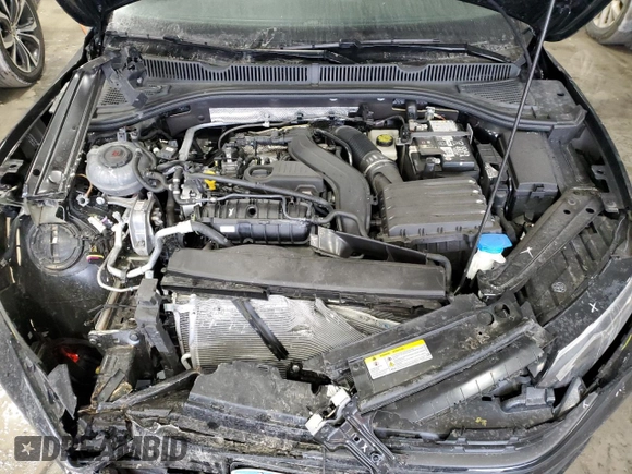 2024 Volkswagen Jetta Sport with VIN 3VWAM7BU4RM093016, listed as a Copart auction lot 46119455 with 7,873 mi miles and Salvage title. Bid and sale history available at DreamBid. Image 11.