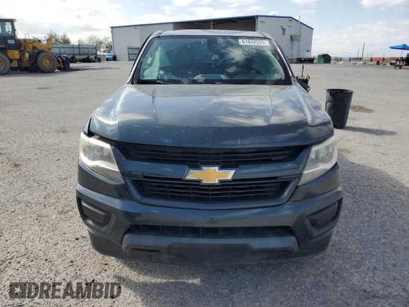 2018 Chevrolet Colorado 2WD Work Truck with VIN 1GCGSBEN9J1182530, listed as a Copart auction lot 61832225 with 74,668 mi miles and Salvage title. Bid and sale history available at DreamBid. Image 5.