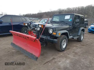 2006 Jeep Wrangler Sport with VIN 1J4FA49S66P746787, listed as a IAAI auction lot 41537730 with 97,365 mi miles. Bid and sale history available at carsss.com. Image 17.