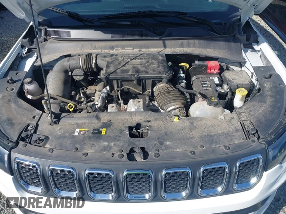 2023 Jeep Compass Latitude with VIN 3C4NJDBN7PT561666, listed as a IAAI auction lot 41956815 with 49,392 mi miles and . Bid and sale history available at DreamBid. Image 10.