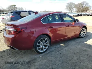 2015 Buick Regal GS with VIN 2G4GT5GX8F9120161, listed as a Copart auction lot 44225515 with 137,437 mi miles and Salvage Title. Bid and sale history available at DreamBid. Image 3.