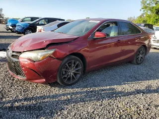 2017 Toyota Camry XLE with VIN 4T1BF1FK5HU674618, listed as a Copart auction lot 50835095 with 112,347 mi miles and Salvage Title. Bid and sale history available at carsss.com. Image 1.