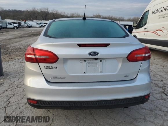 2015 Ford Focus SE with VIN 1FADP3F2XFL295838, listed as a Copart auction lot 50326535 with 189,957 mi miles and Salvage Title. Bid and sale history available at carsss.com. Image 6.