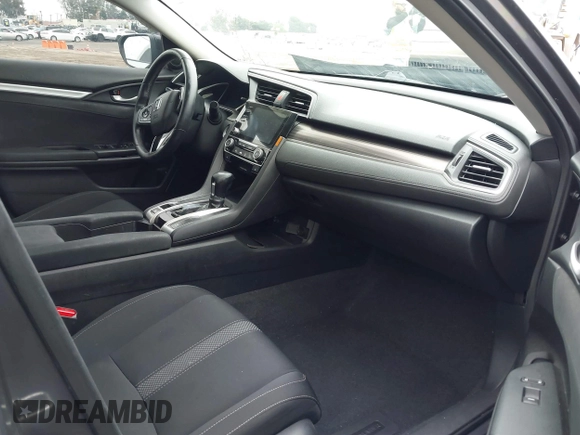 2019 Honda Civic Sedan EX with VIN 19XFC1F38KE201910, listed as a IAAI auction lot 41892284 with 319,049 mi miles. Bid and sale history available at carsss.com. Image 5.