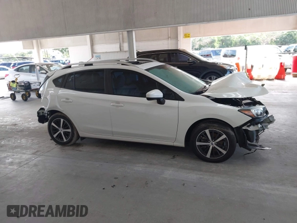 2019 Subaru Impreza Premium with VIN 4S3GTAD62K3707032, listed as a IAAI auction lot 42636552 with 90,278 mi miles and . Bid and sale history available at DreamBid. Image 14.