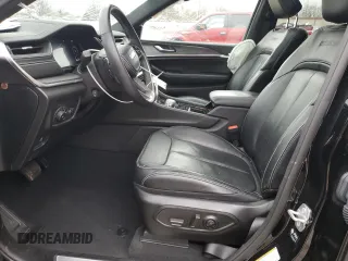 2022 Jeep Grand Cherokee Overland with VIN 1C4RJKDG1N8638676, listed as a Copart auction lot 82389224 with 22,451 mi miles and Salvage title. Bid and sale history available at DreamBid. Image 7.