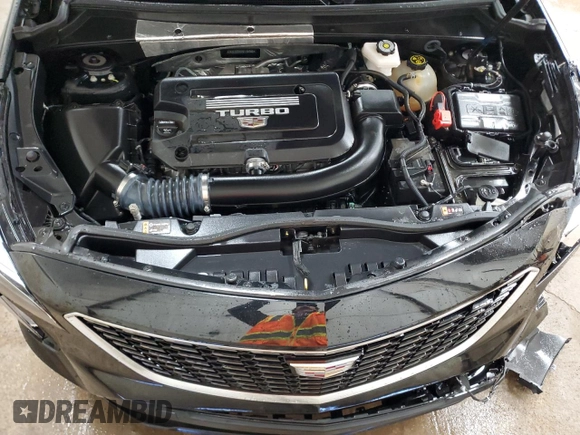 2022 Cadillac XT4 AWD Luxury with VIN 1GYFZBR45NF145986, listed as a Copart auction lot 79198274 with 23,477 mi miles and Salvage Title. Bid and sale history available at carsss.com. Image 12.