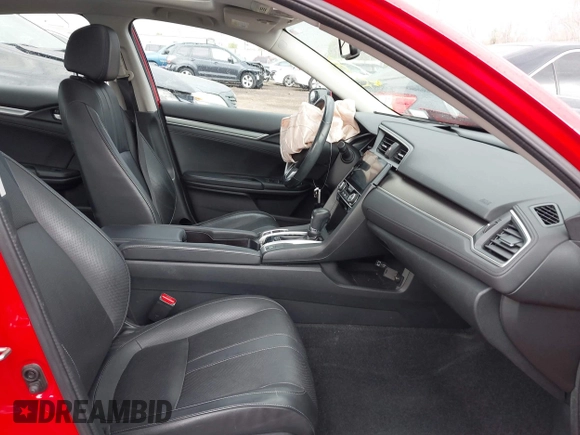 2017 Honda Civic Sedan EX-L with VIN 2HGFC1F77HH641750, listed as a IAAI auction lot 42029918 with 75,924 mi miles. Bid and sale history available at carsss.com. Image 5.
