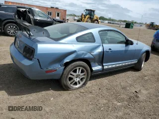 2007 Ford Mustang Deluxe with VIN 1ZVHT80N275337901, listed as a Copart auction lot 57411365 with 144,735 mi miles and Salvage title. Bid and sale history available at DreamBid. Image 3.
