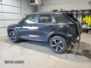 2022 Chevrolet TrailBlazer RS with VIN KL79MUSL3NB057053, listed as a Copart auction lot 81950244 with 49,601 mi miles and Clean Title. Bid and sale history available at DreamBid. Image 2.