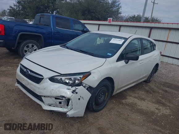 2021 Subaru Impreza с VIN 4S3GTAB61M3707416, выставлен на аукционе IAAI как лот 41597061 с пробегом 75 486 миль миль и . История ставок и продаж доступна на DreamBid. Изображение 2.