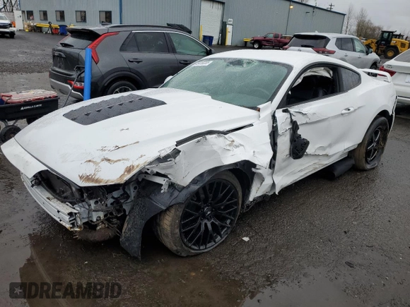 2019 Ford Mustang GT with VIN 1FA6P8CF4K5104152, listed as a Copart auction lot 49410255 with 30,809 mi miles and Salvage Title. Bid and sale history available at carsss.com. Image 1.