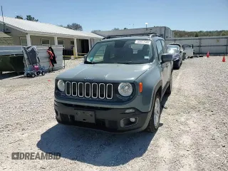 2017 Jeep Renegade Latitude with VIN ZACCJABBXHPG31505, listed as a Copart auction lot 52871505 with 95,149 mi miles and Salvage Title. Bid and sale history available at DreamBid. Image 12.