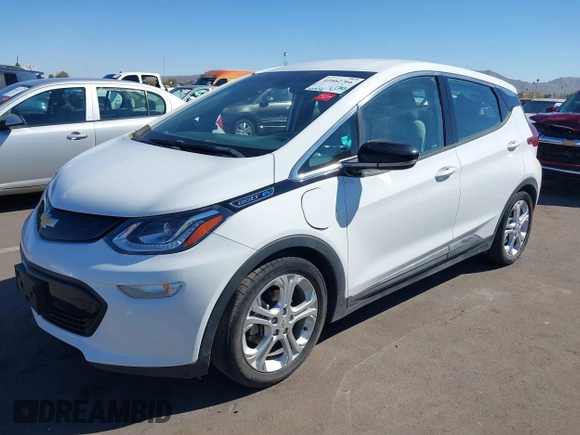2017 Chevrolet Bolt EV LT z VIN 1G1FW6S05H4190464, wystawiony jako IAAI lot #41662766 z przebiegiem 62 954 mil mil oraz . Historia ofert i sprzedaży dostępna na DreamBid. Obrazek 2.