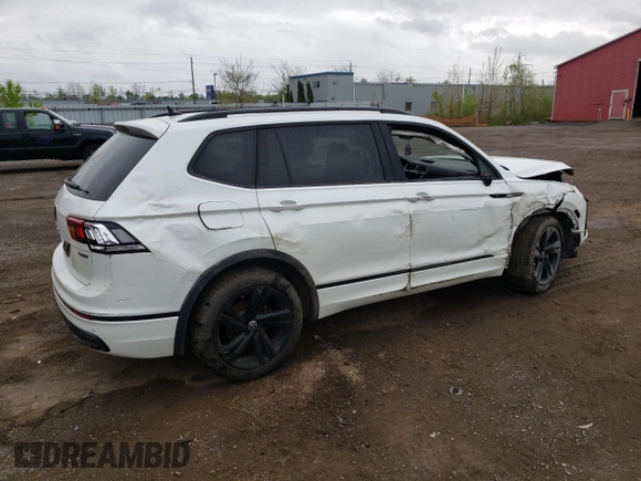 2024 Volkswagen Tiguan SE R-Line Black with VIN 3VV8B7AX5RM106702, listed as a Copart auction lot 54958375 with 47,099 mi miles and Salvage title. Bid and sale history available at DreamBid. Image 3.