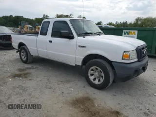 2011 Ford Ranger XL with VIN 1FTKR1ED9BPB06280, listed as a Copart auction lot 55951795 with 209,471 mi miles and Salvage title. Bid and sale history available at DreamBid. Image 4.
