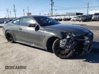 2022 BMW M4 Competition xDrive with VIN WBS43AZ05NCK65609, listed as a Copart auction lot 50820194 with 18,042 mi miles. Bid and sale history available at carsss.com. Image 4.