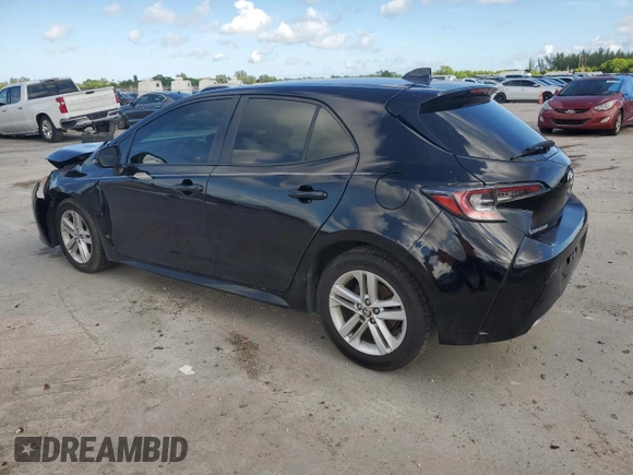 2019 Toyota Corolla Hatchback SE with VIN JTNK4RBE2K3003764, listed as a Copart auction lot 70586794 with 109,739 mi miles and Non Repairable. Bid and sale history available at carsss.com. Image 2.