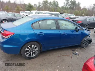 2015 Honda Civic EX with VIN 2HGFB2F86FH557370, listed as a IAAI auction lot 41954713 with 224,242 mi miles and . Bid and sale history available at DreamBid. Image 13.