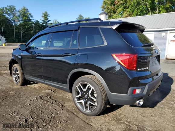 2023 Honda Passport Elite with VIN 5FNYF8H00PB014366, listed as a Copart auction lot 68616923 with 5,026 mi miles. Bid and sale history available at carsss.com. Image 2.