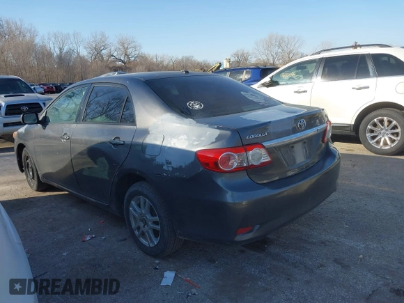 2011 Toyota Corolla L with VIN JTDBU4EE5B9140455, listed as a IAAI auction lot 41748242 with 319,346 mi miles. Bid and sale history available at carsss.com. Image 3.