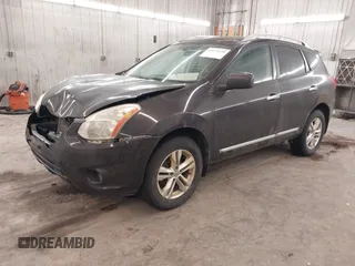 2013 Nissan Rogue SL with VIN JN8AS5MV0DW659608, listed as a IAAI auction lot 41175220 with 124,353 mi miles and . Bid and sale history available at DreamBid. Image 2.