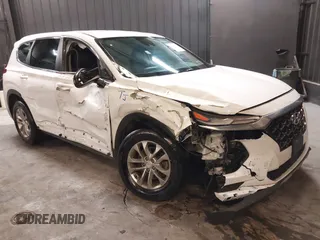 2020 Hyundai Santa Fe SE with VIN 5NMS2CAD8LH163523, listed as a IAAI auction lot 42123756 with 72,992 mi miles and . Bid and sale history available at DreamBid. Image 1.