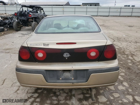 2004 Chevrolet Impala with VIN 2G1WF52E849338393, listed as a Copart auction lot 43051585 with 0 mi miles and Salvage Title. Bid and sale history available at carsss.com. Image 6.