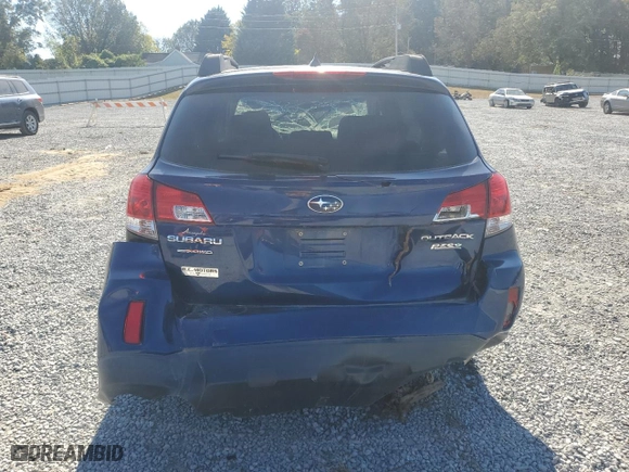 2011 Subaru Outback 2.5i Prem AWP/HK Aud with VIN 4S4BRBFC9B3337002, listed as a Copart auction lot 74920154 with 0 mi miles and Salvage Title. Bid and sale history available at carsss.com. Image 6.