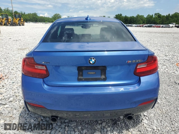 2015 BMW 2 Series M235i xDrive with VIN WBA1J9C57FVX99068, listed as a Copart auction lot 58204484 with 127,706 mi miles. Bid and sale history available at carsss.com. Image 6.