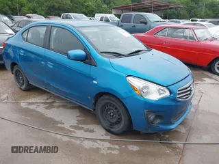 2019 Mitsubishi Mirage ES z VIN ML32F3FJ2KHF03466, wystawiony jako IAAI lot #42328216 z przebiegiem 148 490 mil mil oraz . Historia ofert i sprzedaży dostępna na DreamBid. Obrazek 1.
