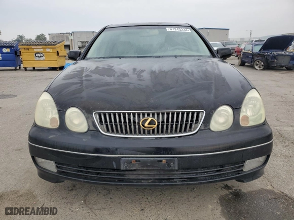 2002 Lexus GS 430 with VIN JT8BL69S520009267, listed as a Copart auction lot 87245234 with 255,997 mi miles and Clean Title. Bid and sale history available at carsss.com. Image 5.