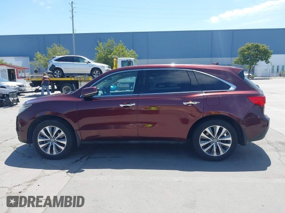 2014 Acura MDX Technology with VIN 5FRYD4H46EB017852, listed as a IAAI auction lot 42500807 with 82,639 mi miles and . Bid and sale history available at DreamBid. Image 14.