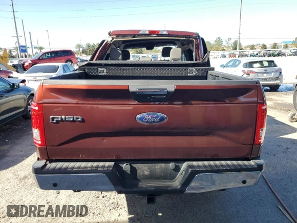 2016 Ford F-150 XL with VIN 1FTEW1CP3GKD41474, listed as a Copart auction lot 88093495 with 139,529 mi miles and Salvage Title. Bid and sale history available at carsss.com. Image 6.
