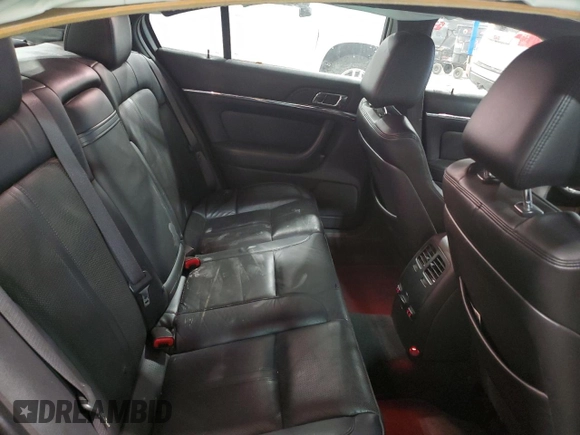 2012 Lincoln MKS z VIN 1LNHL9ER5CG806929, wystawiony jako Copart lot #85328514 z przebiegiem 155 015 mil mil oraz Szkoda całkowita • Salvage title. Historia ofert i sprzedaży dostępna na DreamBid. Obrazek 10.