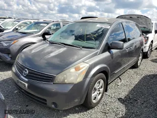 2008 Nissan Quest with VIN 5N1BV28U78N119235, listed as a Copart auction lot 74029804 with 244,167 mi miles and Salvage Title. Bid and sale history available at carsss.com. Image 1.