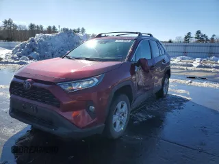 2020 Toyota RAV4 XLE with VIN 2T3P1RFVXLC129884, listed as a Copart auction lot 47170665 with 102,366 mi miles and Salvage Title. Bid and sale history available at carsss.com. Image 1.